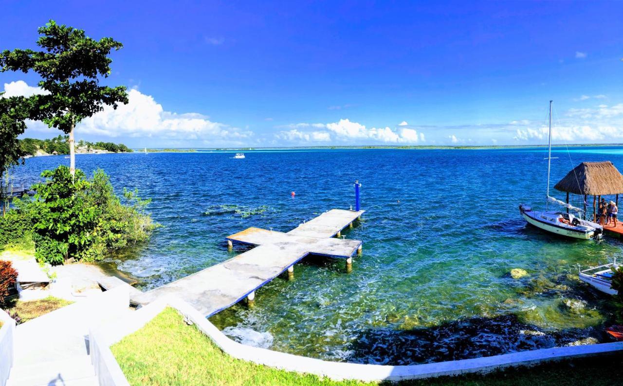 Casa Sol Y Luna Bacalar Bed and Breakfast Eksteriør billede