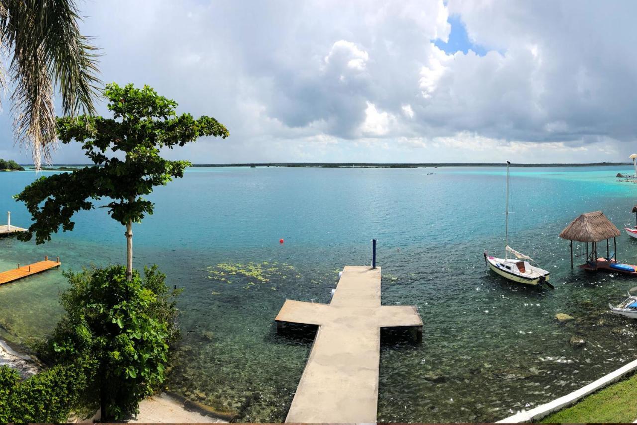 Casa Sol Y Luna Bacalar Bed and Breakfast Eksteriør billede