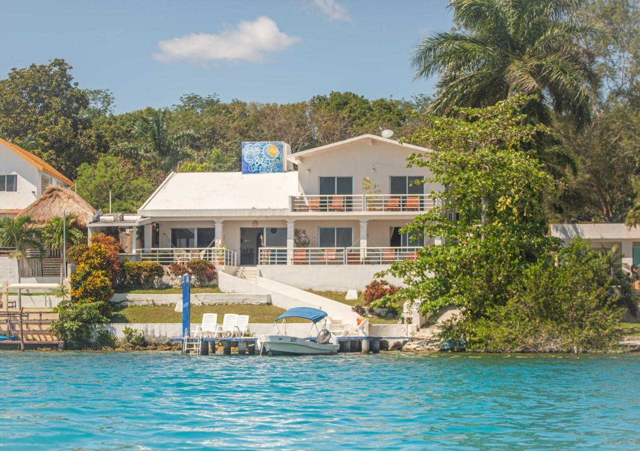 Casa Sol Y Luna Bacalar Bed and Breakfast Eksteriør billede