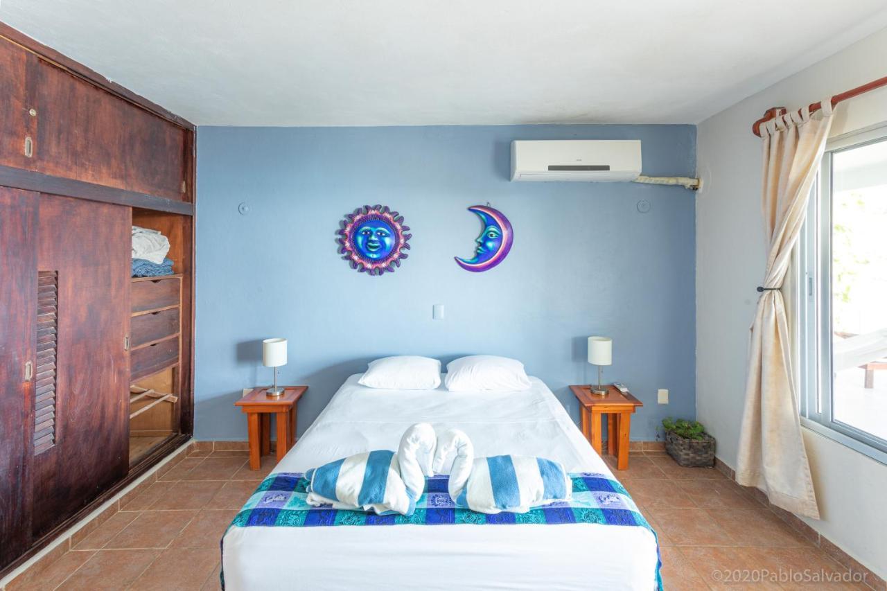 Casa Sol Y Luna Bacalar Bed and Breakfast Eksteriør billede